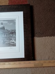 Jesse Kalisher Framed Photo Sign Series #5142, View Of The Vatican, Rome Picture
