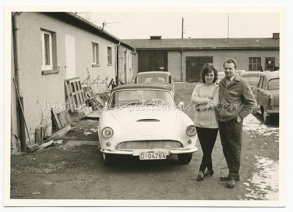 Auto Union 1000 SP DKW – Backyard Cars – Vintage Photo 1960s