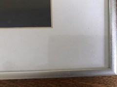 1973 ONE-OF-A-KIND, LOUIS MAIL-FRAMED ORIGINAL, FINE, ARTIST STAMPED PHOTOGRAPH