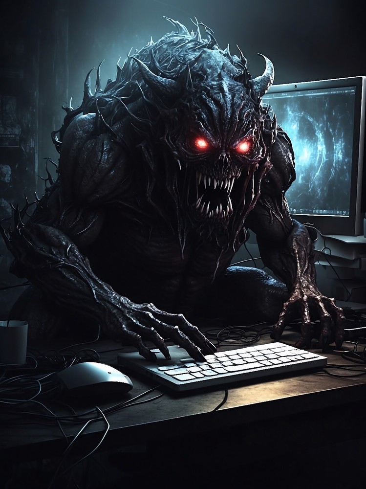 Digital Image Picture Photo Wallpaper Background, The Internet Troll