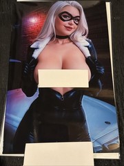 2026 Bangers Comics Black Cat Felicia Cosplay VIRGIN Variant Ltd 100 RARE 🤯 💥