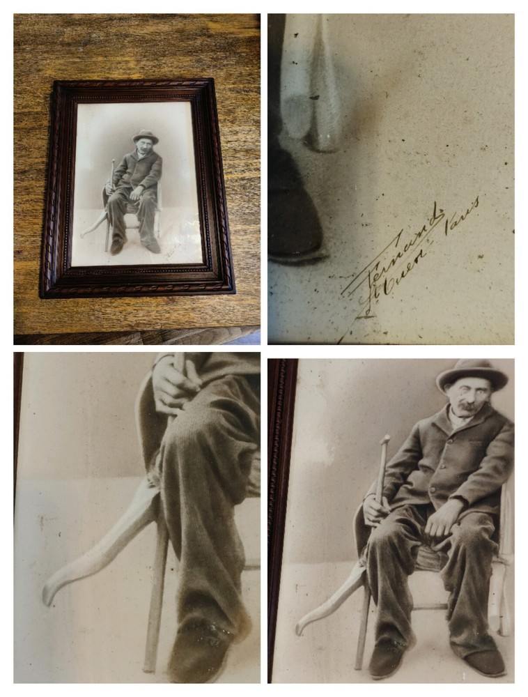 Photos Vintage The Armchair With Three Legs Studio Fernand Saint Ouen Paris