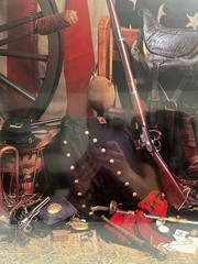 Civil War Union Memorabilia Collage Photo Poster w/Index Sealed on Foam Board