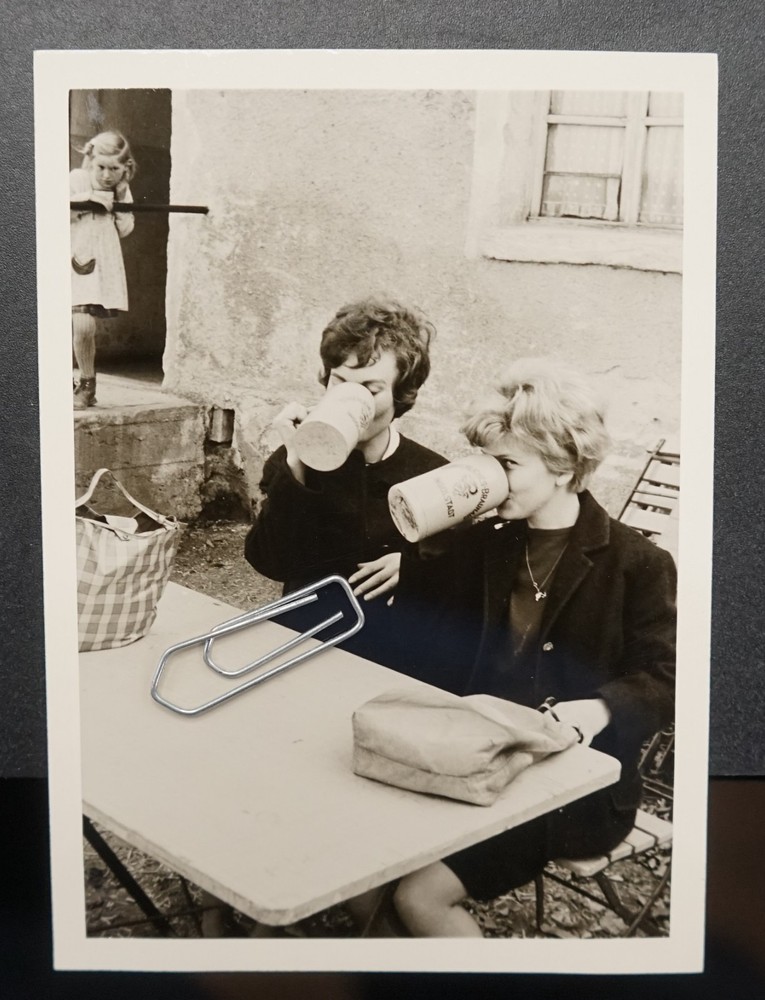 Photo portrait young women model inn beer mug Ingolstadt brewery child picture