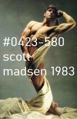 VINTAGE MALE PORTRAIT #0923-310 -SCOTT MADSEN 1983-free shipping in usa