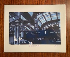 Original photographic print «Customer Service» by Michael Blumenstock