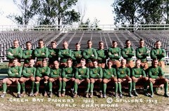 1929-packers-team-color 8×10 Colorized Print-FREE SHIPPING