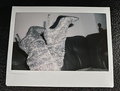 Shiny Feet Up Instax Original Photo Fujifilm Glam Bling Abstract Art Pretty Foot