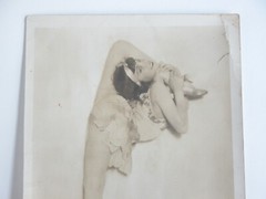 1920s Female Contortionist Photograph 8X10 Circus Freak Sideshow Kansas Hixon