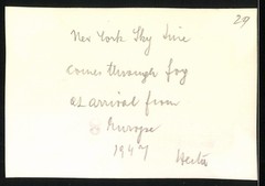 5 Photographs View of New York, Morning Fog Shrouded the City, Freedom