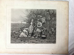 Ridgway Knight «A. Halt» Photogravure Goupil & Co D. Appleton & Co NY