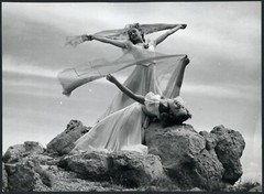 Larger size marked fine art Photograph, 1930’s by SZENDRŐ István, in wind, unus