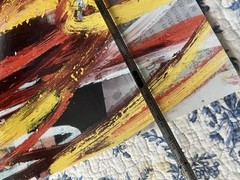 4 Abstract Art Fashion Ads Photo Prints Mixed Media Style Fujifilm Paper 20×14.5