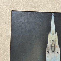 Vintage Liberty Memorial Kansas City Missouri 1950s Photo Art Deco Colorized