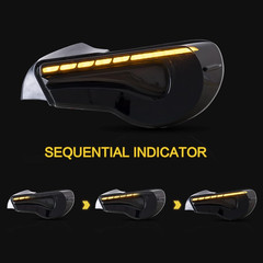 Tail Lights Assembly Fit for Toyota 86 2012-2020, Subaru BRZ 2013-2020, Scion FR