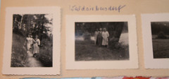 3x photo GDR Waldsiebersdorf 1956 woman girl women Brandenburg nature vintage MG