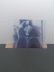 5##Photo negative film -Vintage- Kissing women – Lesbian couple – Love – Kiss