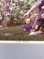 Bill Coleman Amish No 265 «Little Mothers» Framed Photograph Signed 9″ x 6.75″