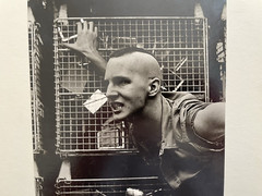 Vintage ART PHOTOGRAPHY Signed Richard Komara 1970’s MAN MOHAWK Emotion Teeth #2
