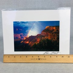 Art Photography Grand Canyon AZ RAINBOW FROM EL TOVAR POINT Alain Briot Signed