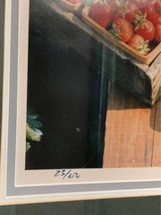 Dick Brown Photography «Strawberries» Limited Edition Amish Life Farmhouse Décor