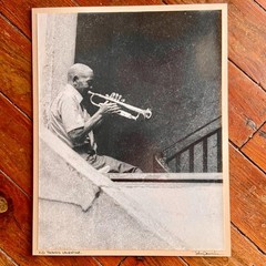 SIGNED ORIGINAL Photograph Johnny Donnels Kid Thomas Valentine New Orleans Jazz