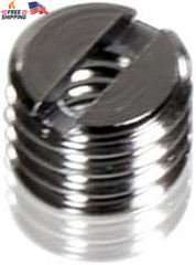Foto&Tech Metal 1/4 Inch to 3/8 Inch Tripod Thread Adapter, Easy Mount Convert S