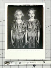 Mary Ellen Mark (1940-2015) Art Announcement Card 2003 – Twins