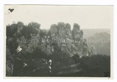 Saxon Switzerland 1929 – Bastion – Old Photo 1920s