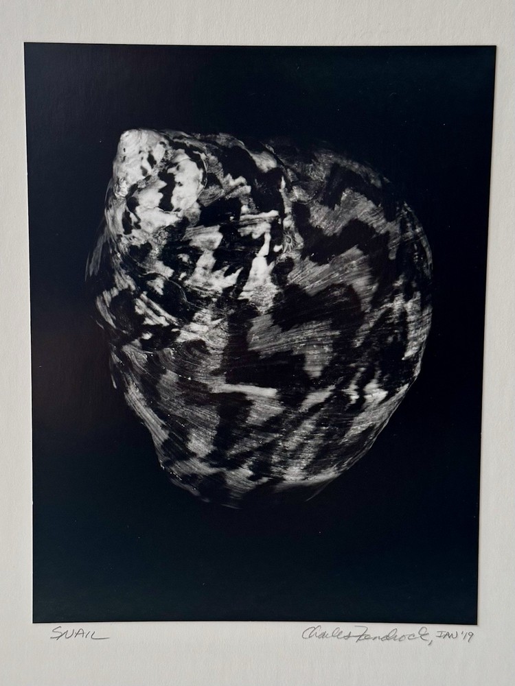 SNAIL by CHARLES FENDROCK B&W Photo 7×9 Artist Mounted & Signed