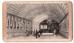 Photograph Frankfurt am Main, view into the Roman with murals, 1889