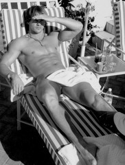 90′ male models photos printed from photographers original negative