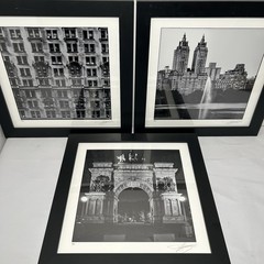 3 Metroscap NYC Manhattan Buildings Architecture Hardscape City Life B&W Prints