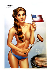 ZENESCOPE 4TH OF JULY EXCLUSIVE LIMITED EDITION ART PRINT NM+