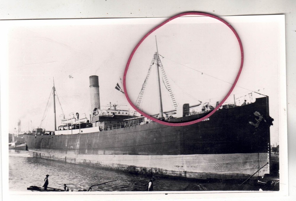 PHOTO PHOTO SHIP FREIGHTER CARGO SS CAIRNDON 1893