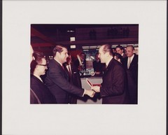 6 colour photographs VEB Mansfeld-Kombinat Wilhelm Pieck, exhibition Messe Leipz