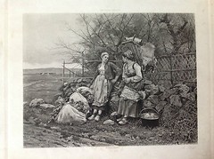 Ridgway Knight «A. Halt» Photogravure Goupil & Co D. Appleton & Co NY