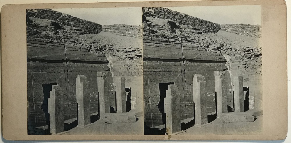 Egypt Archaeology UK Photograph PL35P2 Stereo Vintage Analogue 1912