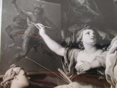 Italian Art Pompeo Batoni Master Allegory of the Arts 1740 b/w photo Reubenesque