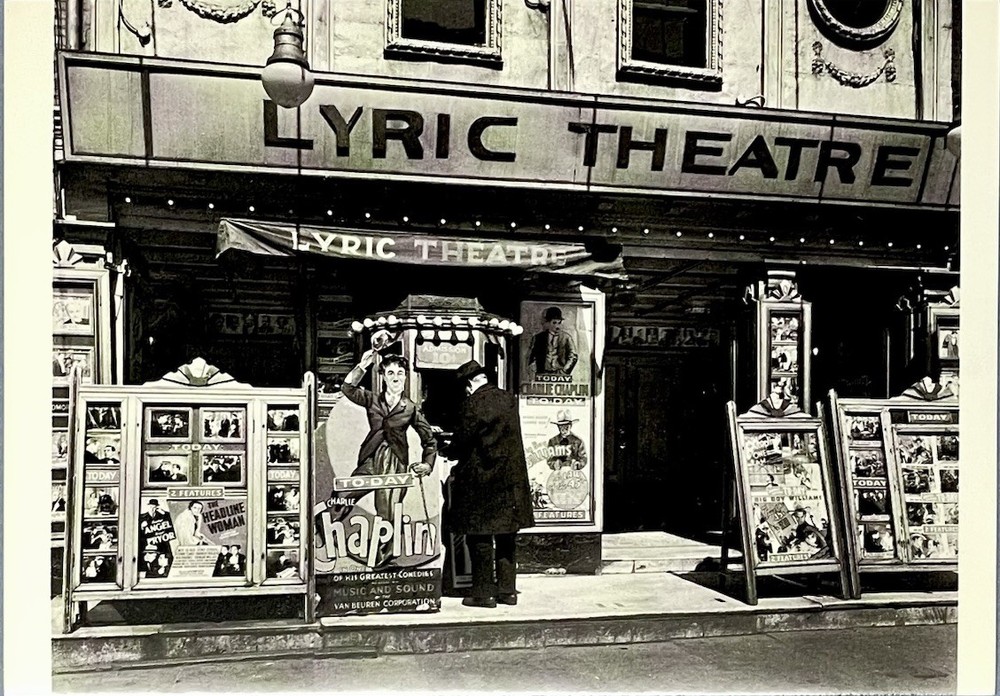Lyric Theater NYC 1936 Art Print Card Photo By Berenice Abbott – Fotofolio