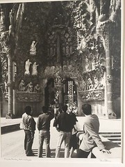 BRUCE BLUM SIGNED Sepia Photo Print (16″X 20″)– «Sagrada Familia, Nativity «