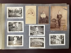 400+ RPPC Family Album 1861-1917 Hot Springs AR, Europe, Cincinnati