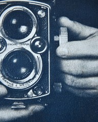 Toned Cyanotype – Original, Handmade – Rolleiflex – from HANDS by Adam’s Lilith