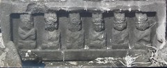 Vintage Photograph Of Mayan Stelae In Jungle With Artist’s Notes On Back 20″X16″