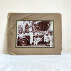 1920s Vintage Car B&W Camer Photograph Automobile Collectible 17.75″ PP412