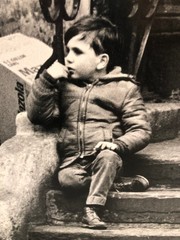 19.5 X 16.25 Black & White Photo By Paul A. Greenberg Titled Poverty’s Child