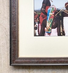 1990s “Samburu Tribe” Framed/Matted 6-Piece Split Original Photography 37” Kenya