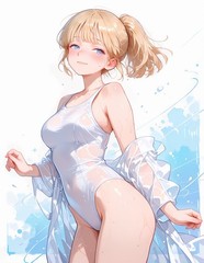 No nudity / AI girl / AI Art / swimwear girls (435 images digital download)