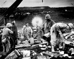 New World War II Photo: 4th Marine Division on Beaches of Iwo Jima – 6 Sizes!