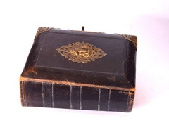 old 22 pieces Photos in Photo Album Photo CAB Photographs Album Antique